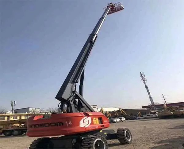 合肥自行走臂車出租 高空作業的高效安全保障